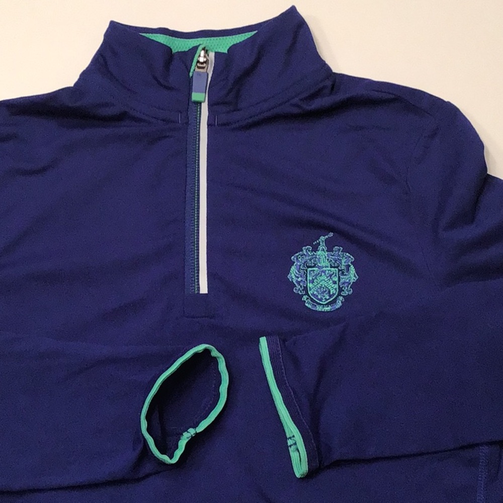 Ralph Lauren Quarter Zip‎ Performance Pullover Shirt  Logo Spell Out - Picture 7 of 11